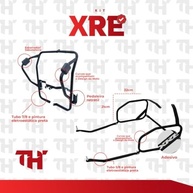 Protetor de Motor e Carenagem XRE 300 2024: Segurança e Estilo com Afastador de Alforge - imagem 3