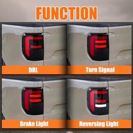 Luzes Traseiras LED Fumê para Ford Maverick XL/XLT 2022-2024: Estilo e Segurança - imagem 5