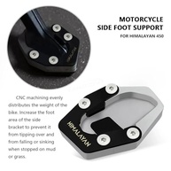 Expansor de Suporte Lateral para Himalayan 450 2024-2025 - Acessório Essencial em Alumínio CNC (Cinza) - imagem 4