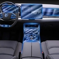 Proteção Premium para BYD Han EV DM-i 2020-2024: Película Transparente para Console e Tela de Navegação - imagem 2