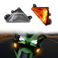 Luz de Seta LED Dianteira Âmbar/Branca para Kawasaki Ninja ZX-6R 2024-2025 - imagem 2