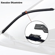 Kit 2 Palhetas Limpador Parabrisa Novo Onix Hatch Sedan 2020-2024 Premium - imagem 3
