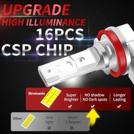 Kit 4 Lâmpadas LED H9/H11 Hi/Lo 6000K Branca para Can Am Defender (2016-2024) - Farol e Neblina - imagem 3