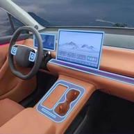 Película Protetora TPU para Console e Navegação LEAPMOTOR C10 2024-2025: Proteção e Estilo para o Interior do Seu Carro - imagem 1
