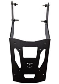 Bagageiro Chapam para Triumph Scrambler 400X / Speed 400 2024 Preto Fosco - Suporte Traseiro em Aço Resistente - imagem 2