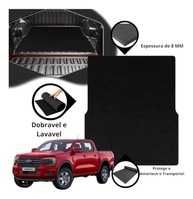 Tapete Caçamba Emborrachado Nova Ford Ranger 2024 2025: Proteção e Estilo Premium - imagem 5