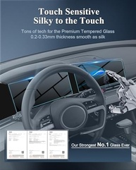 Protetor de Tela BIBIBO para Hyundai Elantra 2021-2025 (10.25") - Vidro Temperado Anti-Risco e Anti-Fingerprint - imagem 3