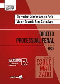 Direito Processual Penal Esquematizado: A Sua Aprovação na 14ª Edição 2025 - imagem 2