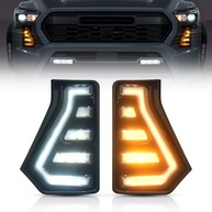 Luzes de LED DRL para Toyota Tacoma 2024-2025: Seta Âmbar e Neblina Branca (Kit com 2) - imagem 3