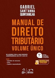 Manual de Direito Tributário - Volume Único 5ª Edição 2025: Domine a Legislação com Gabriel Quintanilha - imagem 2
