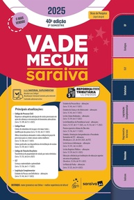 Vade Mecum Saraiva Tradicional 2025 - 40ª Edição Completa e Atualizada - imagem 1