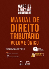 Manual de Direito Tributário - Volume Único 5ª Edição 2025: Domine a Legislação Tributária - imagem 1