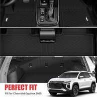 Tapete Porta Malas e Encosto Chevrolet Equinox 2025 2026 Fuel - Proteção Total All-Climate TPE - imagem 4