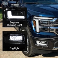 Farol de Neblina LED DRL para Ford F-150 King Ranch/Platinum 2024-2025 - Plug & Play Lado Esquerdo - imagem 5