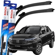 Kit Palhetas Limpador Parabrisa Bosch Multiclip Originais Fiat Strada 2021-2025 - imagem 2