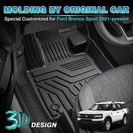 Tapetes TGBROS para Ford Bronco Sport 2021-2025: Proteção Total All-Weather e Ajuste Personalizado - imagem 3