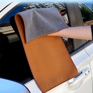 Toalha de Secagem de Carro Super Absorvente 2025 - Microfibra Dupla Face para Limpeza Profissional - imagem 2