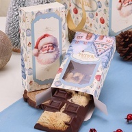 Caixa para Barra de Chocolate 300g Natal 2025 - imagem 2