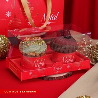 Caixa Mini Panetone: Elegância para o Natal 2025 - imagem 2