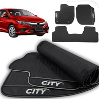 Tapetes Emborrachados Premium para Honda City 2022-2025: Proteção e Estilo Inovador - imagem 1