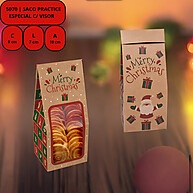 Sacos de Presente Natal Kraft: Elegância para 2025! - imagem 2