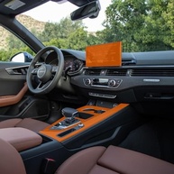 Película Protetora Console Multimídia Audi A4 Sedan Prestige 2025 - Proteção e Estilo - imagem 4