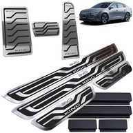 Soleiras e Pedaleiras Inox BYD King 2025+ com Vinil Preto: Proteção e Estilo Premium - imagem 2