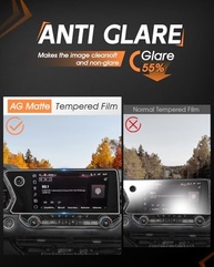 Protetor de Tela Fosco CDEFG para Chevrolet Colorado 2023-2025: Antirreflexo e Antirriscos para Tela de 11.3" - imagem 3