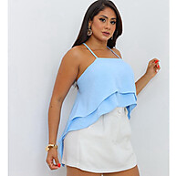 Blusa Babados: Tendência Verão 2025 ☀️ - imagem 1