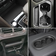 Forro de Borracha Premium para VW Taos 2020-2025: Proteção e Estilo para o Console Central e Bolsos de Porta - imagem 3