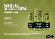 Caixa de Azeite Em Sachê Grilo Alimentos - Caixa Com 204 Unidades De 4ml - imagem 3