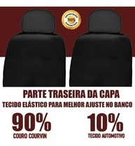 Capa de Banco em Couro Automotivo Premium para Peugeot 206, 207 e 208 - Proteção e Estilo - imagem 4