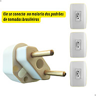 Adaptador Tomada Plug Bob Love: Solução Prática para 10A e 20A - imagem 1