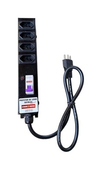 Kit 2 Filtros de Linha 4 Tomadas 20A Metal com Disjuntor - Segurança e Potência para Seus Equipamentos - imagem 5