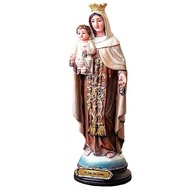 Imagem Nossa Senhora do Carmo em Resina Importada - 20cm com Detalhes Exclusivos - imagem 2