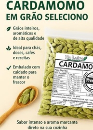 Cardamomo Sementes (20g) - imagem 2