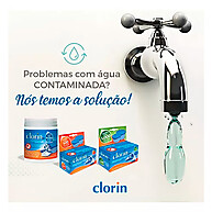 Cloro para Piscina: 25 Pastilhas Clorin 20g - imagem 2