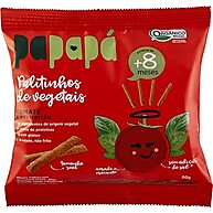 Palitinho Vegetal Papapá Tomate & Manjericão Orgânico 20g - imagem 4