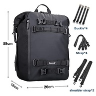Rhinowalk Bolsa de Assento para Moto 20L: Versátil, Impermeável e Segura - imagem 3