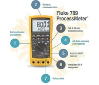 Fluke 789 ProcessMeter: Multímetro e Simulador 4-20mA Essencial - imagem 5