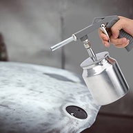 Pistola de Pulverização Pneumática Profissional 2,0mm - Alimentação por Gravidade, 600ml, Ideal para Pintura Automotiva e Industrial - imagem 3