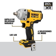 Dewalt DCF892B-B3: Chave de Impacto 13mm 20V Max Brushless - Potência e Controle Total - imagem 3