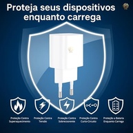 Carregador Turbo 20W USB-C Tipo C: Rápido, Eficiente e Homologado para Seus Dispositivos - imagem 3