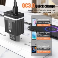 Carregador Rápido 20W Maerknon: PD & QC 3.0 - imagem 2
