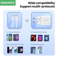 Carregador Rápido 20W Rocoren GaN USB-C - imagem 2