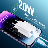 Carregador Turbo 20W: Carga Rápida USB-C - imagem 2