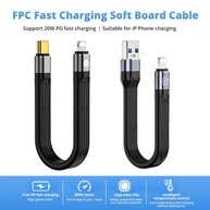 Cabo USB-C 20W: Carregamento Rápido iPhone - imagem 2
