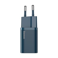 Baseus Kit Carregador Super Si Turbo de 20W/25w Cabo de 1 metro, USB-C para USB-C/USB-C para Lightning, Turbo Pd Android/Iphone/Ipad/notebook (Azul 20W) - imagem 4