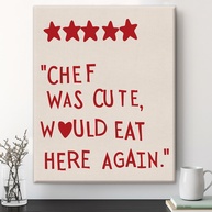 Arte de Parede Cozinha Fofa 20x25cm - Decoração Minimalista Engraçada para Sala e Cozinha - imagem 1