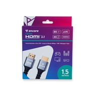 Cabo HDMI 2.1 8K Ultra High Speed Encore 1.5m: Imersão Visual Sem Limites! - imagem 1